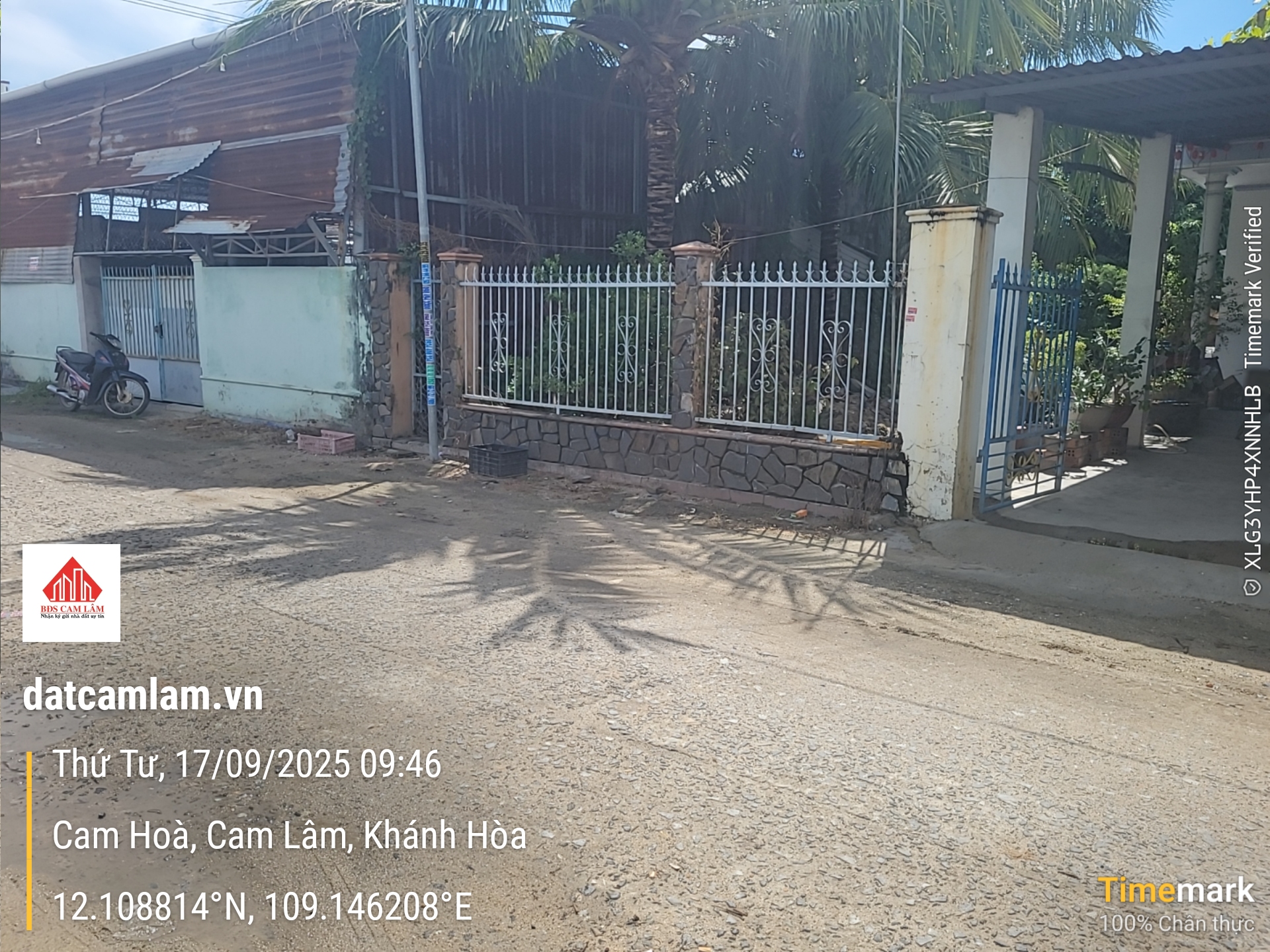 Đất thổ cư Cam Lâm khu dân cư gần Đầm Thủy Triều đường bê tông 7 mét giá 1tỷ390