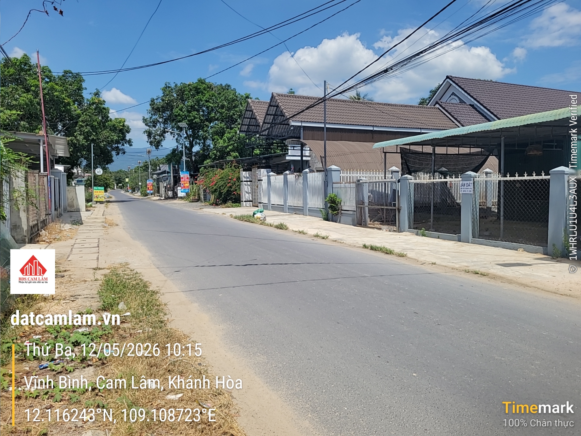 Bán đất Cam Tân, Cam Lâm 160m2 mặt tiền đường nhựa 10m. Liên hệ 0969876162