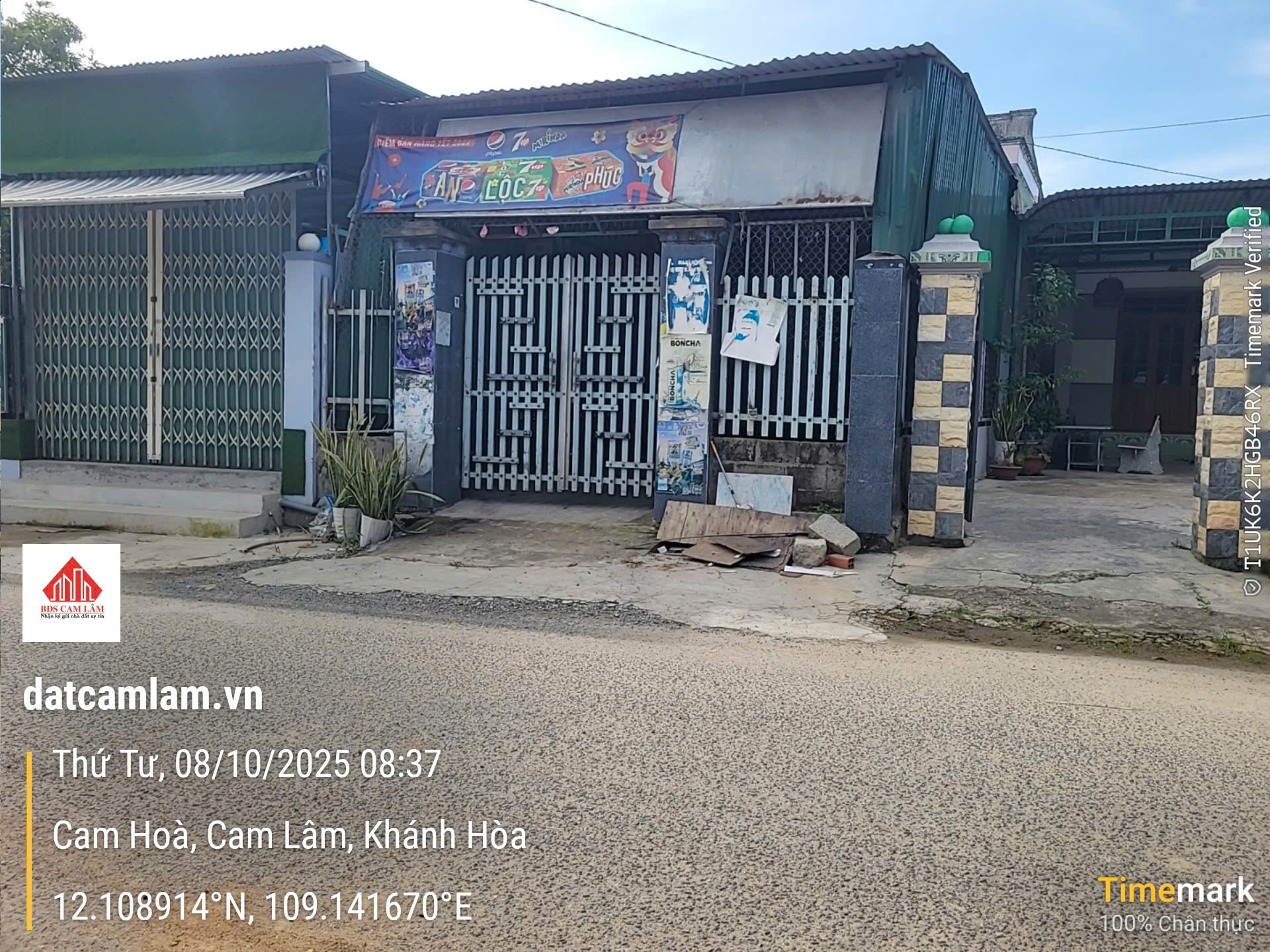 Bán nhà Cam Lâm 146m² mặt tiền đường nhựa 10 mét giá 2tỷ150. Gọi ngay 0969 876 162