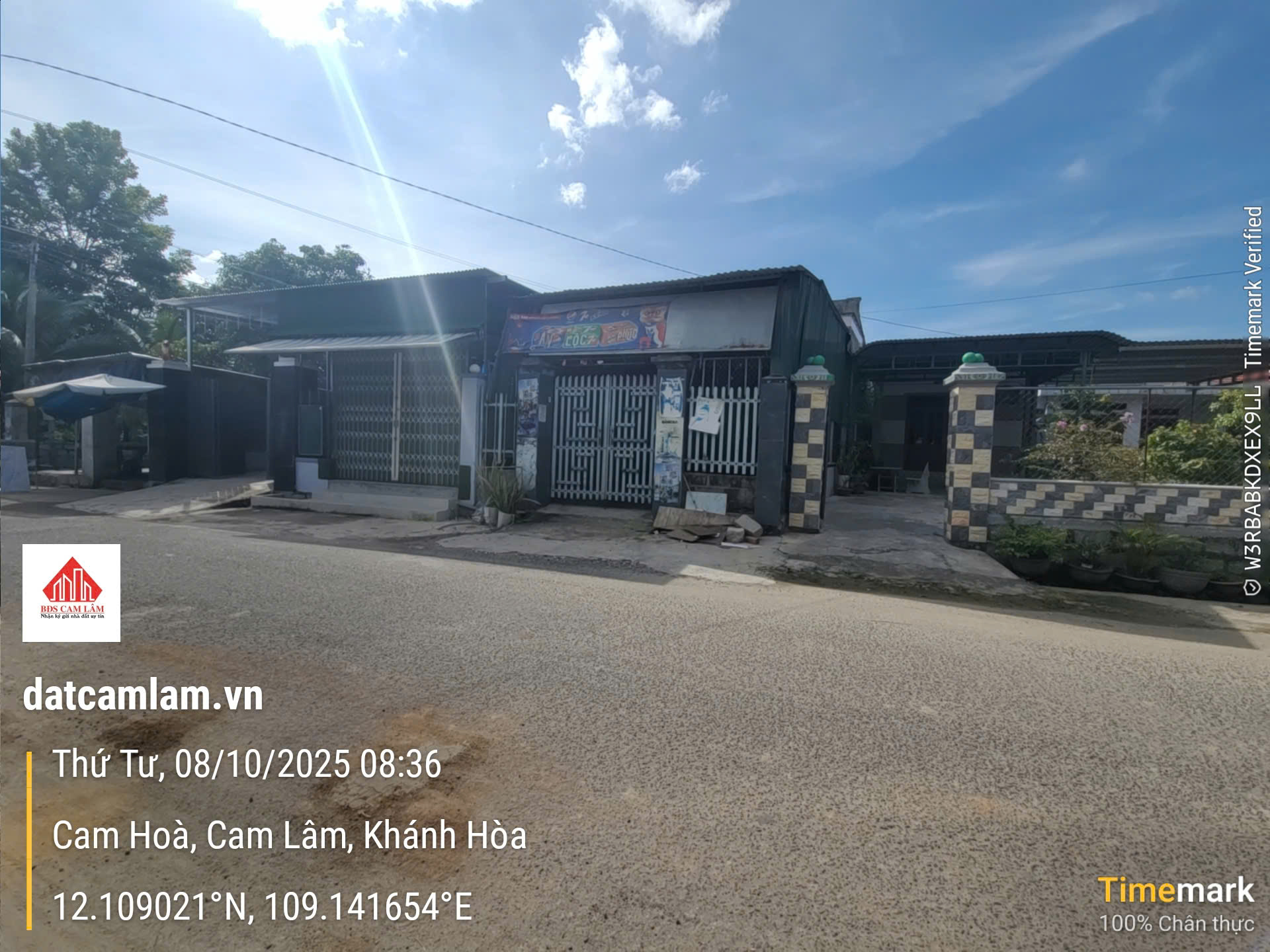 Bán nhà Cam Lâm 146m² mặt tiền đường nhựa 10 mét giá 2tỷ150. Gọi ngay 0969 876 162