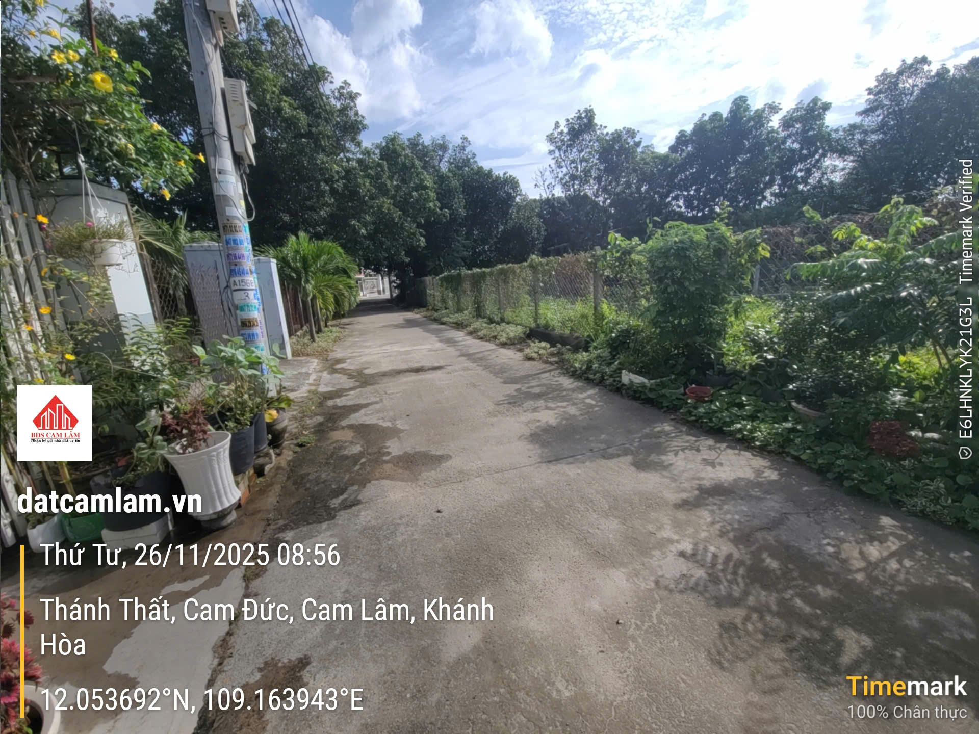 Đất thổ full Cam Lâm ven đầm Cam Đức, quy hoạch đường lớn giá đầu tư