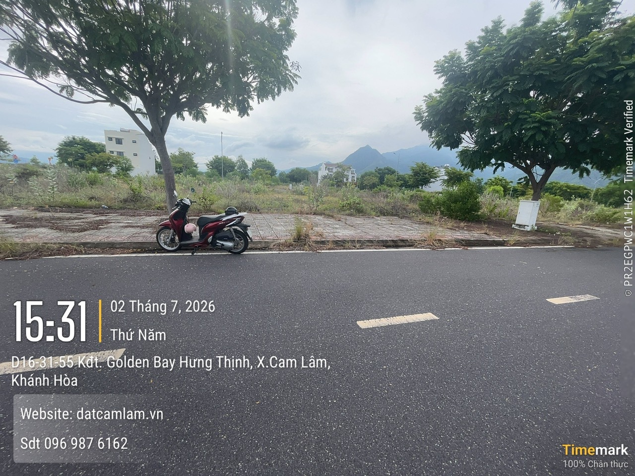 BÁN ĐẤT NỀN GOLDEN BAY 601 - MẶT TIỀN ĐƯỜNG D1 (26M) - VỊ TRÍ ĐẮC ĐỊA GẦN BIỂN BÃI DÀI